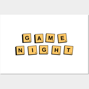 Scrabble Game Night Posters and Art